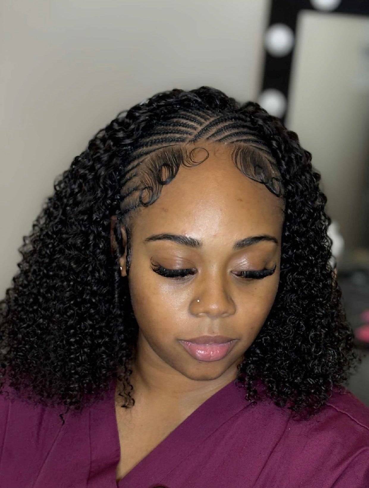 Half Wig Kinky Curl